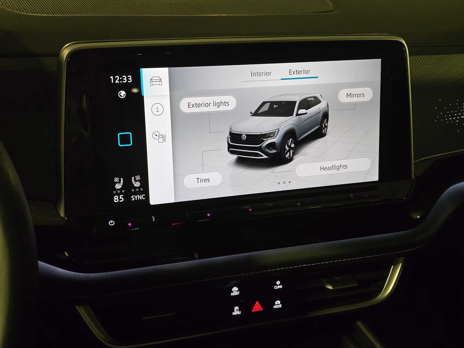 2026 Volkswagen Atlas Cross Sport 2.0T SEL R-Line Black