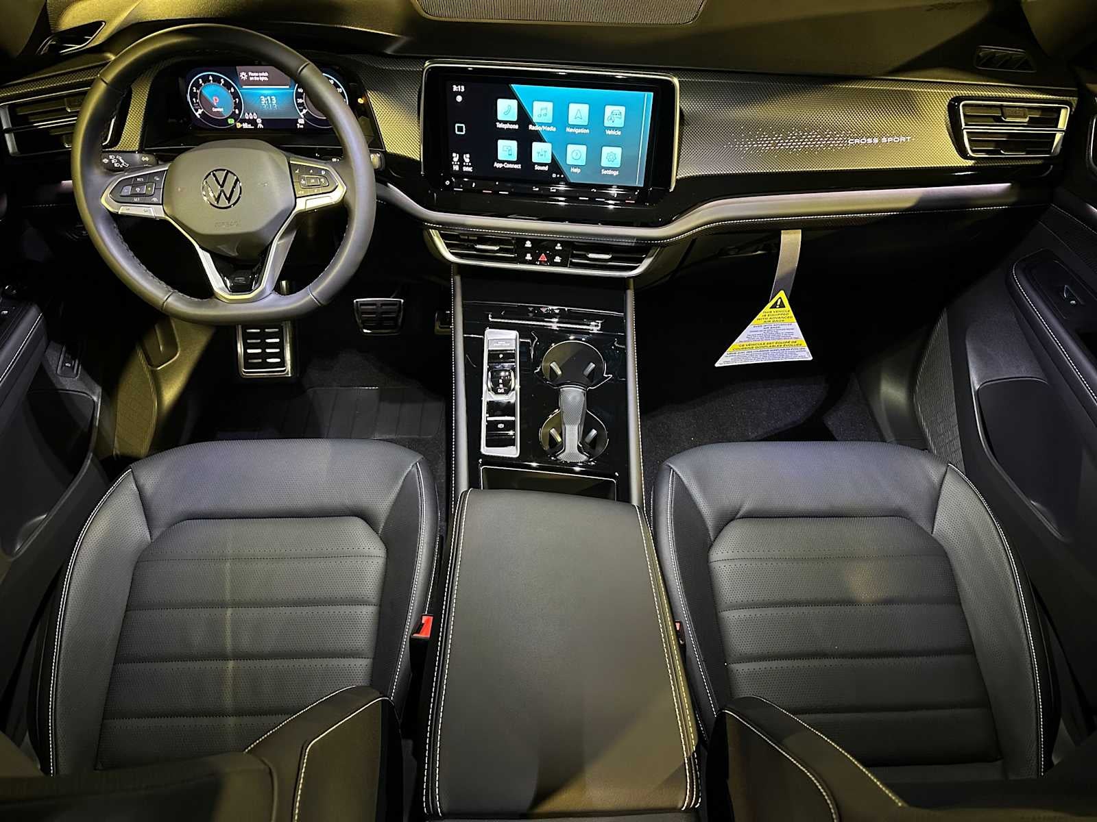 2026 Volkswagen Atlas Cross Sport 2.0T SEL R-Line Black