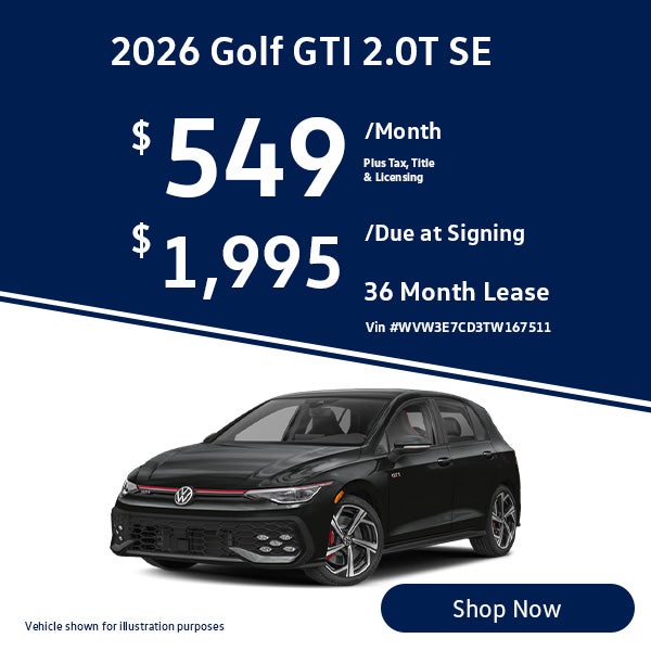 2026 Volkswagen Golf GTI 2.0T SE